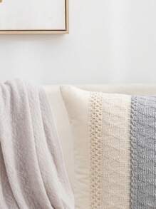 Bohemian Style Decorative Pillowcase Cover 1 Piece - Grey - View 4