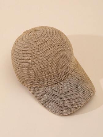 1入組男女通用韓版透氣棒球帽，適合春夏季穿戴