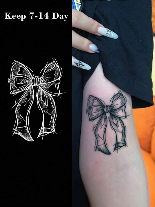 1 szt. Tymczasowy tatuaż z ziołowym wzorem, długotrwały, wodoodporny, odporny na pot, jednorazowego użytku, utrzymuje się przez 7-14 dni