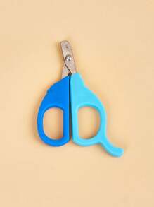 1pc Pet Nail Clipper With Sharp Stainless Steel Blades - Pink - View 9