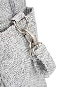 SOBOBA Mochila de maternidad de gran capacidad de lino que puede ser colocada en el cochecito del bebé