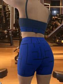 Women Sports Sets - Màu xanh lam - Xem 1