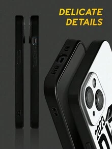 1 cái tên tùy chỉnh, vỏ điện thoại hình ảnh và văn bản, vỏ iPhone TPU, vỏ iPhone tùy chỉnh, vỏ iPhone truyền cảm hứng tốt nghiệp, bảo vệ chống sốc cho điện thoại của bạn, dòng iPhone, vỏ tương thích với IPhone Pro /Pro Max/X/ XR/XS/ XS Mini/ Max, Món quà độc đáo dành cho cô ấy/anh ấy, Bạn trai, Bạn gái, Vợ, Chồng, Lý tưởng cho Ngày lễ tình nhân, Ngày của Mẹ, Sinh nhật, Ngày kỷ niệm, Lễ tốt nghiệp, Đám cưới, Ngày của Cha - Đen và trắng - Xem 6