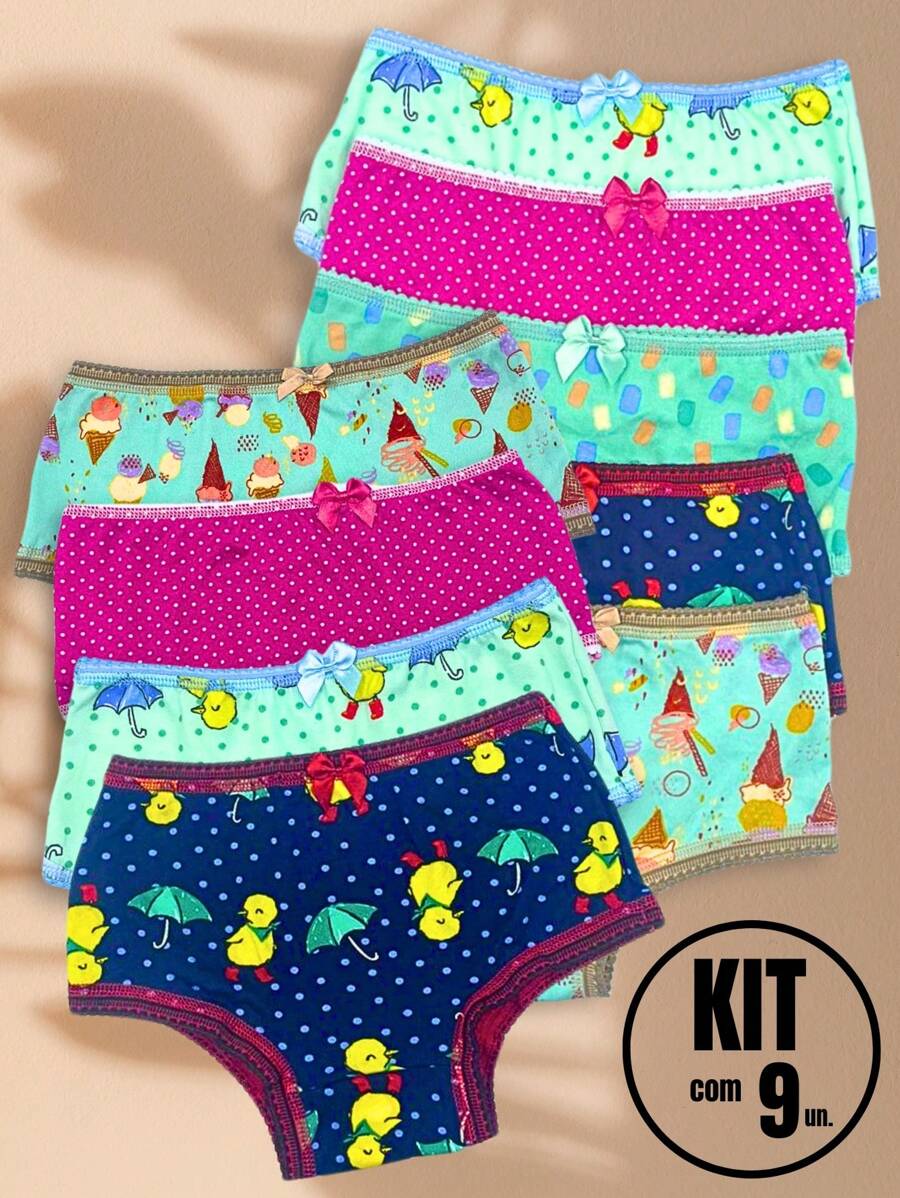 Young Girls Underwear - 彩色 - 查看 1