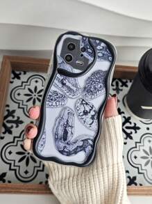 1 Miếng Creative Màu xám & Đen Con rắn Mô hình Cá nhân hóa Phong cách ins Trong suốt Vỏ Mềm , Phù hợp Tia lửa 20 người mẫu - Nhiều màu - Xem 2