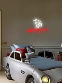 1pc LED Neon Light Sign With Chain, Hook, Nail And USB Powered Connection, Suitable For Decoration And Background Lighting In Car Repair Shop, Garage, Showroom And 4S Store