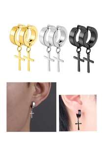 Hoop Earrings - Vàng - Xem 3