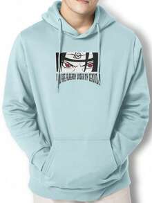 Men Hoodies - Màu xanh nhạt - Xem 1