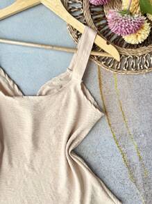 Women Tank Tops & Camis - Màu be - Xem 4