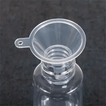 5/10/20/30/40pcs Mini Funnel Set, Plastic Funnels For Cosmetics, Skincare, Liquid Dispensing, Transparent Funnel Accessories - Clear - View 3