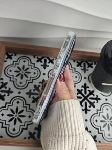 1 Miếng Creative Màu xám & Đen Con rắn Mô hình Cá nhân hóa Phong cách ins Trong suốt Vỏ Mềm , Phù hợp Tia lửa 20 người mẫu - Nhiều màu - Xem 4