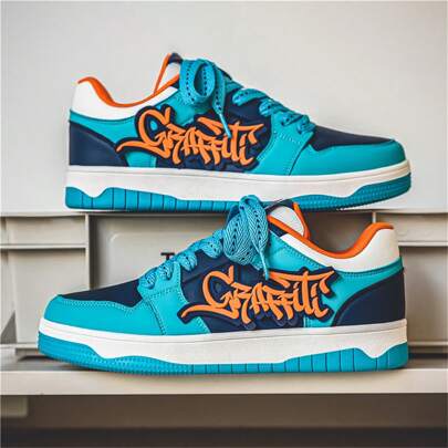 New Men's Shoes, Casual Korean Style Sports Shoes With Thick Soles And Breathable Comfortable Running Shoes, Fashionable And Versatile Color-Blocking Loafers