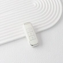 TPU汽車遙控鑰匙套外殼，適用於Trumpchi GAC GS3 GS5 GS6免鑰匙保護套持有人配件鑰匙扣 - 白色 - 查看 10