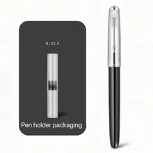 黑色筆尖 [1.0毫米超大銥粒長刀刻] 書法筆，手工磨尖可創造粗細顆粒，供成年人練習書法及創作作品使用。 - 純手工打磨1.0mm長刀研黑色一支 - 查看 13