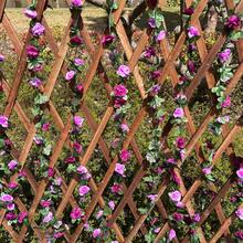 1/2/3 cái Tím Mùa Xuân Hoa mẫu đơn Cây nho , Nhân tạo Treo Cây nho hoa , Fake Treo Thực vật Đối với Tường , Gia đình Phòng , Sân vườn Lễ cưới , Trong nhà Ngoài trời Đồ trang trí - Màu tím - Xem 9