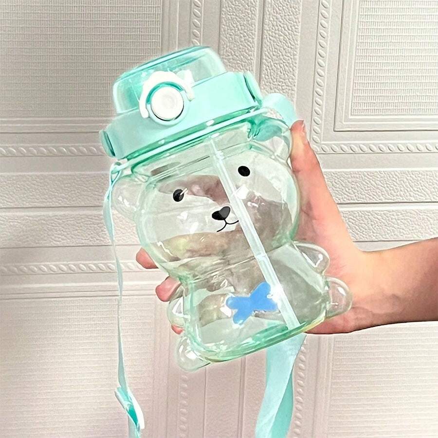 VANLFY Blue 1000ml Belly Bear Cup - Blue - View 1