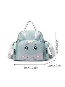 1 件装户外多功能母婴包，轻便大容量，单肩，双肩，斜挎，刺绣，保暖