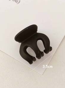 Bộ 4 kẹp tóc phù hợp để sử dụng hàng ngày, kẹp tóc, kẹp tóc, kẹp hàm, kẹp tóc, kẹp tóc, đồ dùng học tập, phụ kiện tóc mùa thu đông cho nữ khi đi nghỉ - đen - Xem 6