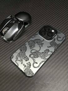 One Fashionable Leopard Print Anti-Drop Phone Case, Compatible With Apple And Samsung Series