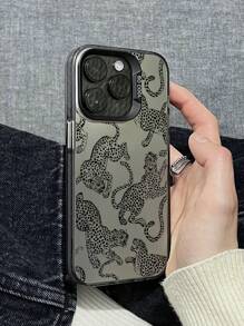 One Fashionable Leopard Print Anti-Drop Phone Case, Compatible With Apple And Samsung Series