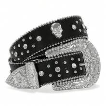 1 Miếng Của phụ nữ Thắt lưng Kim cương Kim cương Thắt lưng Ghép nối Với Quần jean Thời trang Đầm - nhiều màu - Xem 15