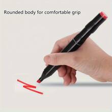 48pcs Marker Pen Set, Student Special Watercolor Pen, Art Student Special Dual-Head Oil-Based Marker Pen, Primary School Student Painting Book Special Brush, 30/48 Colors Back To School - Multicolor - View 8