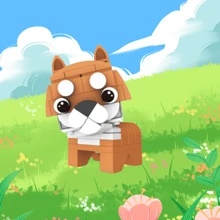 A Lovely Set Of Nano-Block Toys, Leisure Puzzle Animal Series Building Block Toys, Valentine's Day Birthday Gift Assembly Toy Set. Suitable As Creative Home DIY Decoration With An Artistic Living Room Decor. Ideal For Back To School, New Year, Easter, Valentine's Day, Birthday, And Festive Gifts.