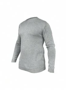 Men Sweaters - Light Grey - View 2