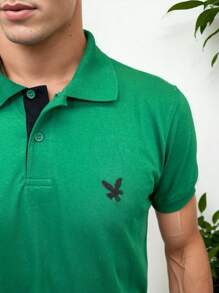 PLAYERA POLO EN MANGA CORTA GARANTY - Verde - Ver 2