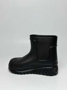 Women Mid-Calf Boots - 黑色 - 查看 4