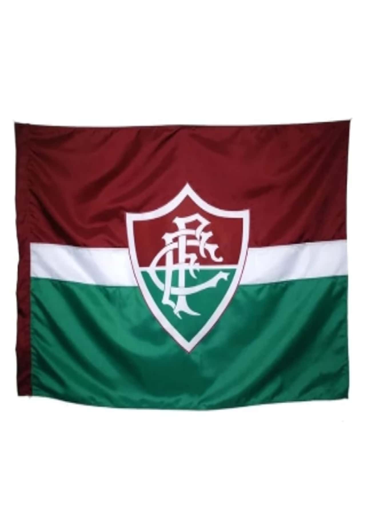 Nova Bandeira Fluminense Grande Oficial Medida 256cm X 180cm - Verde - Visão 1