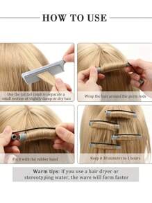 40pcs Perm Rods Set - Create Natural Waves & Curls Of Hair Rollers - Perfect For DIY Hairdressing & Styling Of Long, Medium & Small Hair Rollers, Heatless Curls, Hair Curler, Hair Products And Accessories For Barber Salon Beauty Back To School, Travel Holiday Essentials, Hair Accessories For Women, Hair Curler, Rollers For Hairdressing Equipment, Accessories, Hair Curl, Curly Hair Tools, Hair Roller, Christmas,Curly Hair, Hair Curler, Hair Rollers, Heatless Curl, Heatless Curls, Rollers, Hair Curlers, Curly Hair Products, Hair Curl, Hair Roller, Rollers For Hair, Curly Hair Tools, Heatless Curlers,Hair, Accessories, Hair Products, Hair Tools, Hair Stuff, Hair Care, Curly Hair Brush, Barber, Barber Accessories, Hairdressing Equipment,Heatless Waves,Travel Essentials,Travel Essential,Hairstyle,Hairdressing - Multicolor - View 5