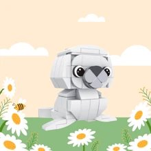 A Lovely Set Of Nano-Block Toys, Leisure Puzzle Animal Series Building Block Toys, Valentine's Day Birthday Gift Assembly Toy Set. Suitable As Creative Home DIY Decoration With An Artistic Living Room Decor. Ideal For Back To School, New Year, Easter, Valentine's Day, Birthday, And Festive Gifts.