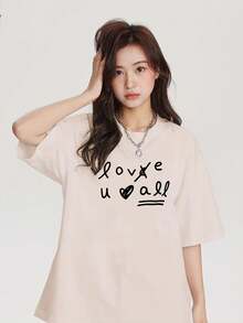 Women T-Shirts - Màu be - Xem 1