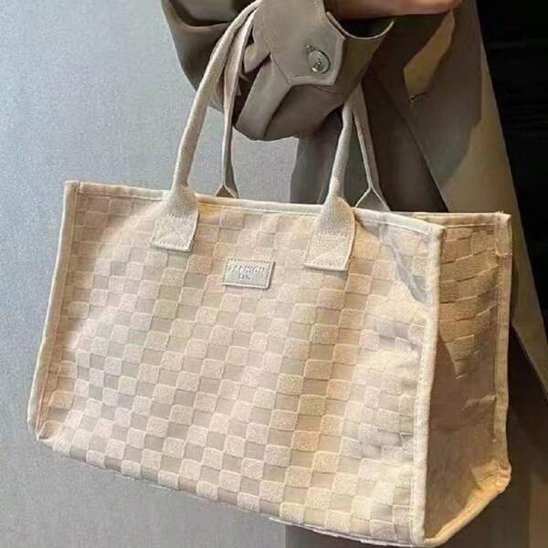 1 pezzo Borsa moda borsone mamma, borsa in tela multifunzionale impermeabile, borsa a tracolla da maternità