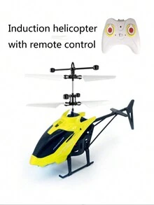 Unique Induction Of Aircraft And Helicopter Children's Outdoor Flying Rc Aircraft, Induction Double Point Hovering Helicopter, Anti-Fall Charging Light Aircraft - Multicolor - View 13
