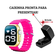 Kids Watches - Màu Hồng Tươi - Xem 2