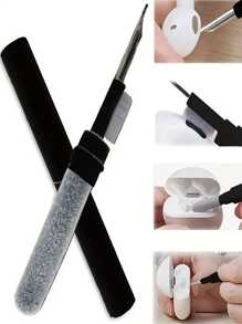 3 In 1 Wireless Earphones Cleaning Tool Compatible With Airpods Pro 3 2 1 Earbuds Case Cleaner Kit Clean Brush Pen Computer Mobile Phone Digital Dust Cleaning Pen Gift For Birthday/Easter/President's Day/Boy/Girlfriends,Kitchen,Bathroom,Home,Household Supplies