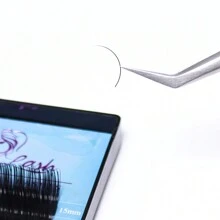 1 hộp 16 hàng 7-15mm hỗn hợp J B C CC D CURL Lông mi riêng lẻ Lông mi mềm tự nhiên Lông mi giả làm thủ công màu đen mờ Cụm lông mi, Cụm lông mi, Lông mi riêng lẻ, Lông mi, Lông mi giả - màu đen - Xem 5