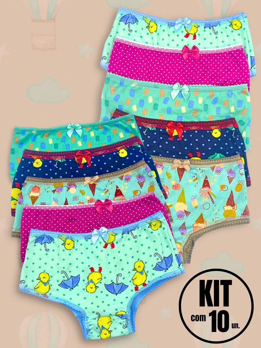 Young Girls Underwear - Multicolor - View 1