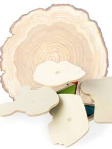 1 套水果动物交通形状拼图积木益智玩具，适合婴儿认知发展、儿童拼图、木制玩具、婴儿拼图、木质拼图木质益智、学习塔、儿童木制玩具