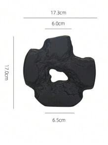 1入組，北歐現代裝飾陶瓷花瓶，適合簡約波希米亞風格的房間裝飾，時尚的書房，家居桌面中心裝飾