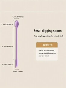 1/3pcs Mini Silicone Spatula, Makeup Spatula Small Spatula For Cosmetics, Reusable Beauty Spatula Tiny Spatula Thin Jar Spatula Food Scraper Get Last Drop From Bottles Beauty Products,Makeup,Cheap,Room Decor,Vanity,Travel,Bedroom,Makeup Accessories