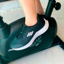 Men Sneakers - Black and White - View 4