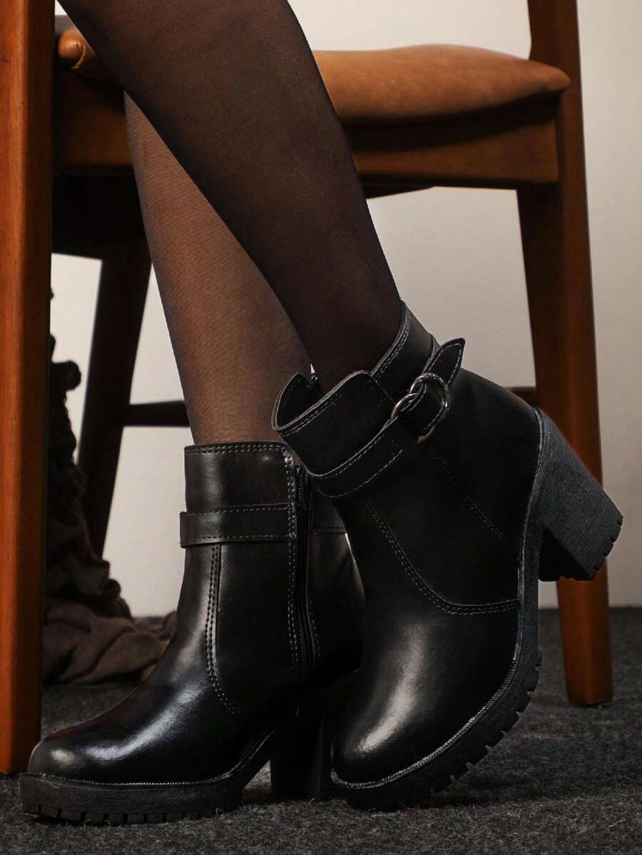 Women Ankle Boots & Booties - màu đen - Xem 1