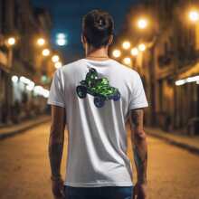 Men T-Shirts - 白色 - 查看 2