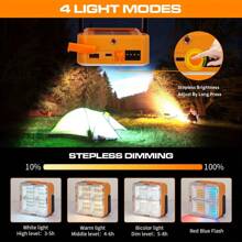 1 pieza Foco solar multifuncional, linterna de mano, luces solares para exteriores