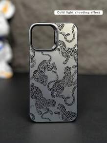 One Fashionable Leopard Print Anti-Drop Phone Case, Compatible With Apple And Samsung Series