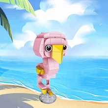 A Lovely Set Of Nano-Block Toys, Leisure Puzzle Animal Series Building Block Toys, Valentine's Day Birthday Gift Assembly Toy Set. Suitable As Creative Home DIY Decoration With An Artistic Living Room Decor. Ideal For Back To School, New Year, Easter, Valentine's Day, Birthday, And Festive Gifts.