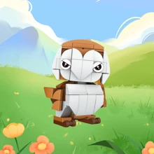 A Lovely Set Of Nano-Block Toys, Leisure Puzzle Animal Series Building Block Toys, Valentine's Day Birthday Gift Assembly Toy Set. Suitable As Creative Home DIY Decoration With An Artistic Living Room Decor. Ideal For Back To School, New Year, Easter, Valentine's Day, Birthday, And Festive Gifts.
